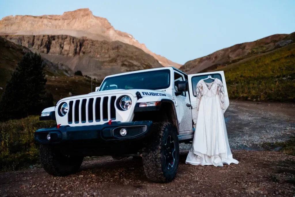 Wedding Jeep Wrangler Rental